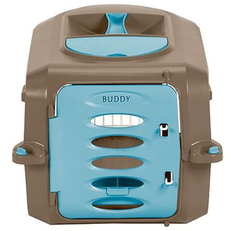 Suncast Personalizable Deluxe Small Pet Carrier with Food & Water Tray (4 Pack)