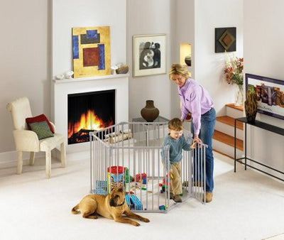 NORTH STATES SUPERYARD Baby/Pet Safety Gate & Play Yard