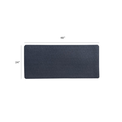 MotionTex Indoor Fitness Equipment Floor Protection Exercise Mat, 24 x 48 Inch (Refurbished)