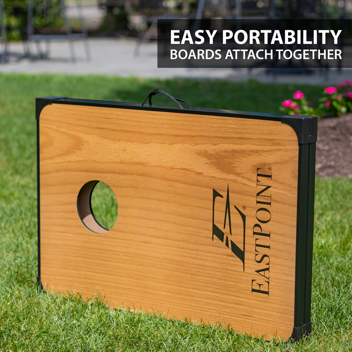 Eastpoint Sports Deluxe Traditional Bean Bag Toss Cornhole Set (Used)