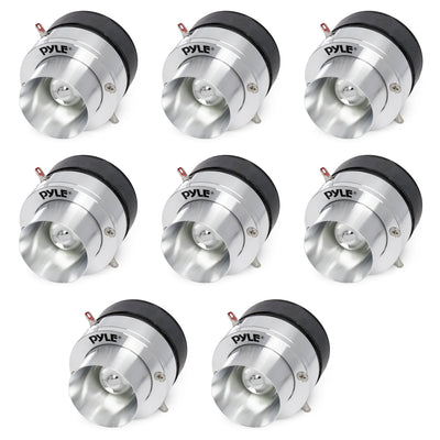 Pyle Pro Coil Titanium Dome Crossover Sound Tweeter for Car Stereo (8 Pack) - VMInnovations