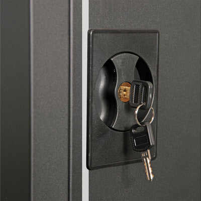 American Furniture Classics 5 Rifle Metal Home Gun Safe Locking Cabinet (Used) - VMInnovations