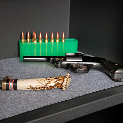 American Furniture Classics 5 Rifle Metal Home Gun Safe Locking Cabinet (Used) - VMInnovations