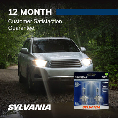 Sylvania 9007 SilverStar High Performance Halogen Headlight Bulbs White (2 Pack)