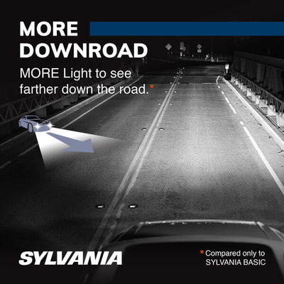 Sylvania 9005 SilverStar High Performance Halogen Headlight Bulbs White (2 Pack)