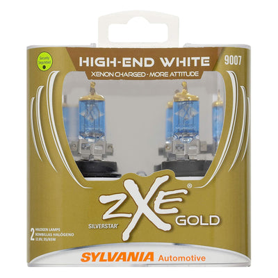 Sylvania 9007SZG.PB2 SilverStar zXe GOLD 9007 Halogen Fog Light Bulbs (2 Pack)