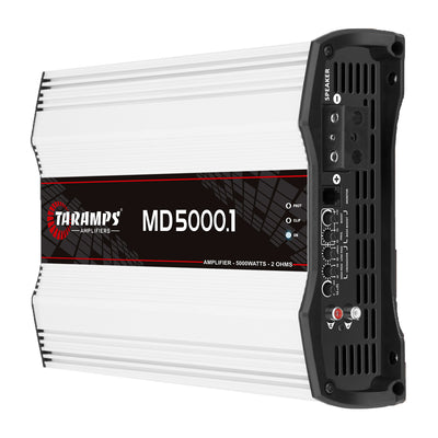 Taramps Class D MD 5000.1 Automotive Mono Amplifier with QPower Installation Kit