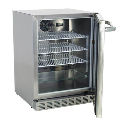 Bull Premium Stainless Steel Outdoor Rated 24 Inch Refrigerator Fridge (Damaged)