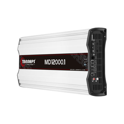 Taramps Class D MD12000.1 12000 Watt Auto Sound Systems Mono Amplifier (2 Pack)
