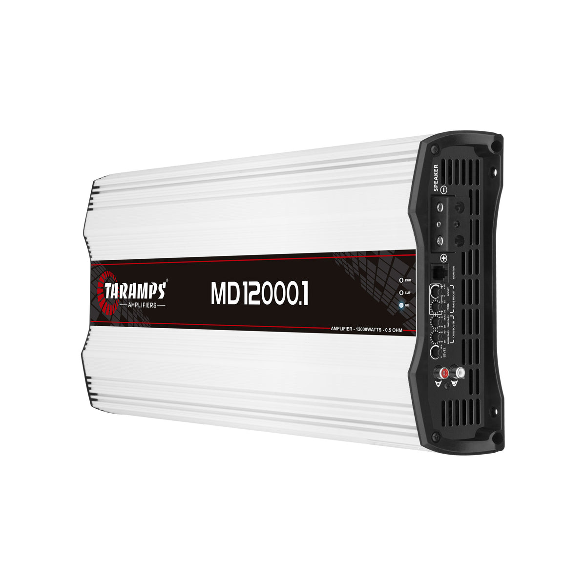 Taramps 12000W Auto Mono Amplifier with QPower Deluxe Car Amp Installation Kit