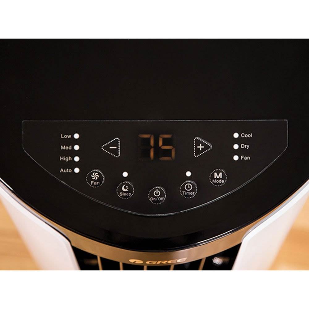 Gree 12000 BTU Portable Air Conditioner w/Remote (Refurbished) (Incomplete)