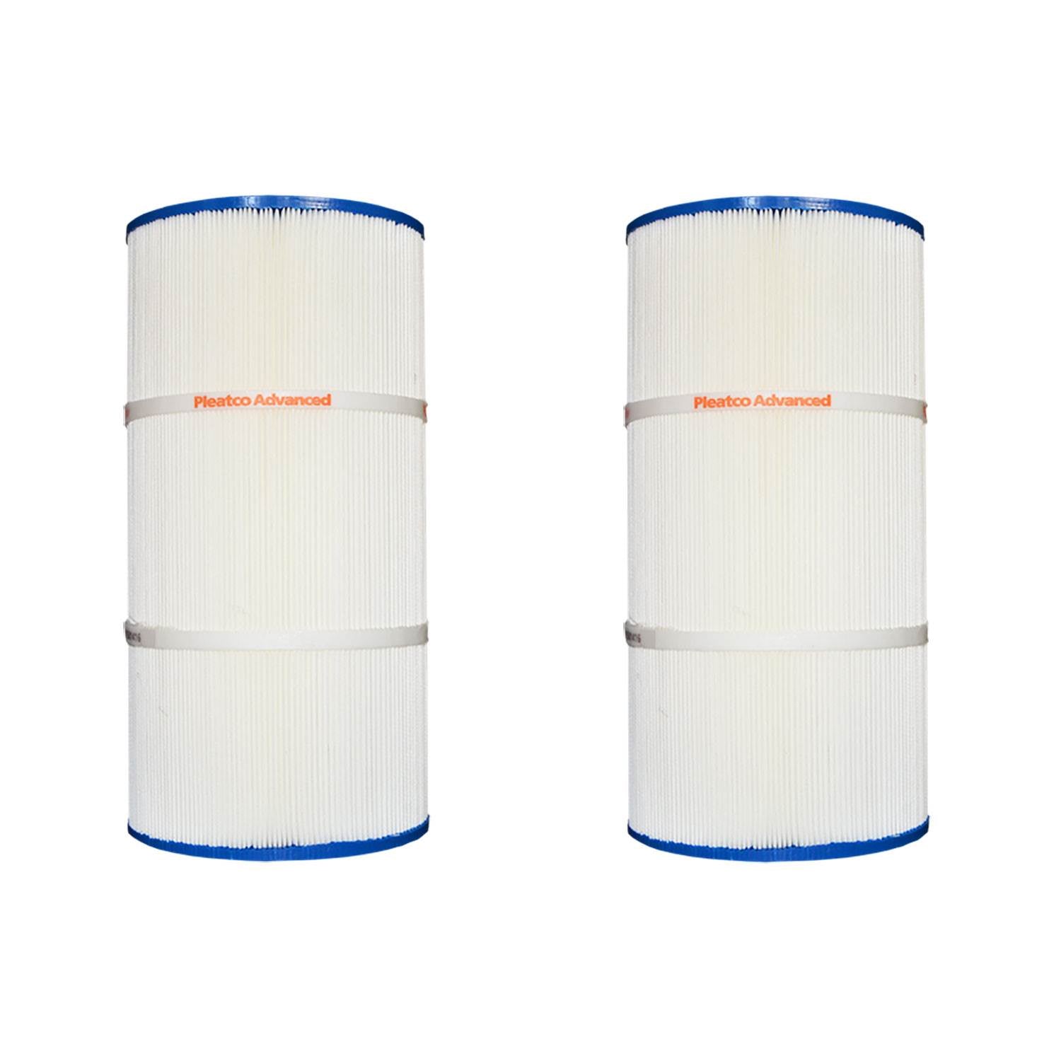 Pleatco Advanced PA40 Pool Hayward C410 Replacement Cartridge Filter (2 Pack)