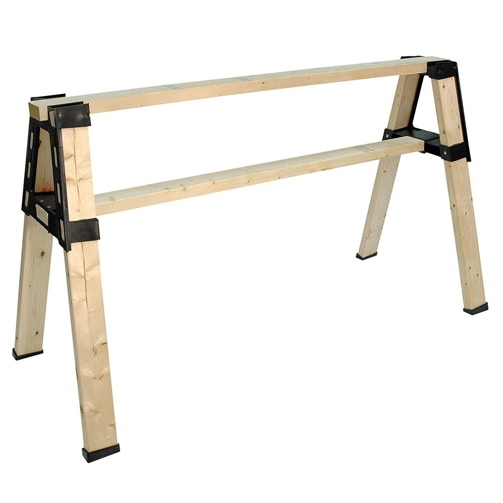 2x4 Basics Sawhorse Pro Brackets with Hardware & Stabilizing Feet (Open Box)