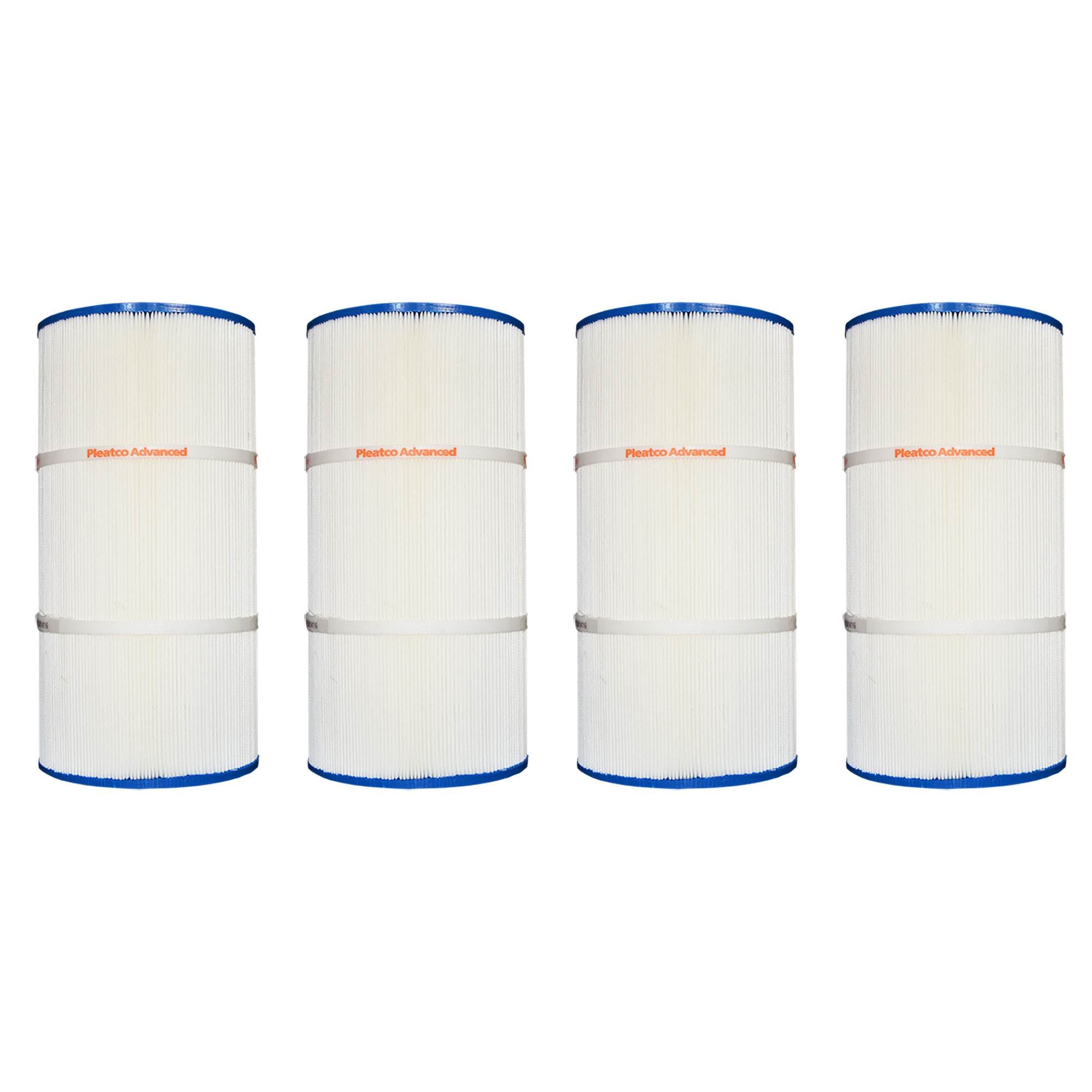 Pleatco Advanced PA40 Pool Hayward C410 Replacement Cartridge Filter (4 Pack)