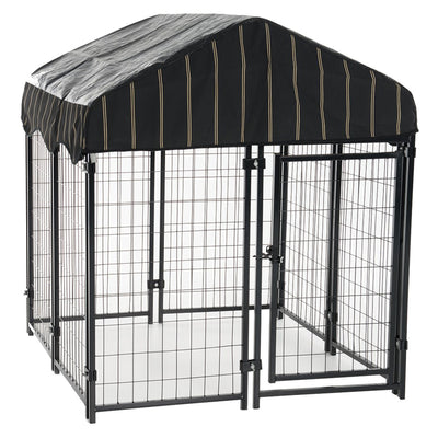 Lucky Dog Modular Welded Wire Heavy Duty Dog Cage Fence Kennel (For Parts)