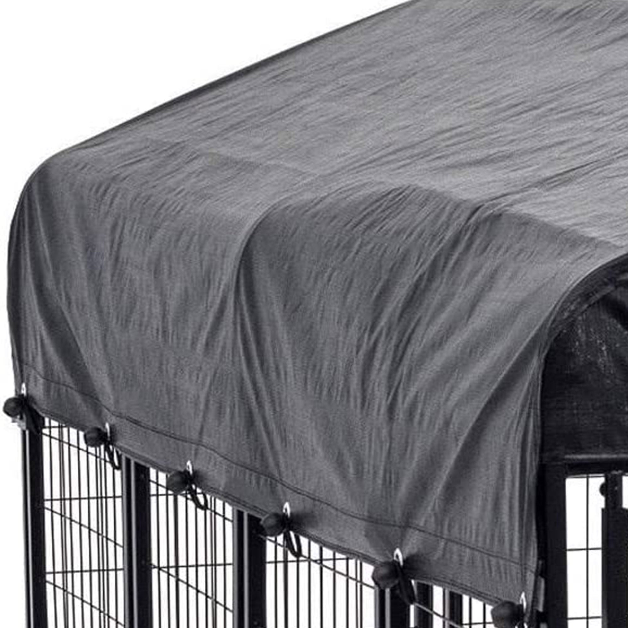 Lucky Dog Uptown Large Covered Kennel Heavy Duty Pet Cage Fence Pen (For Parts) - VMInnovations