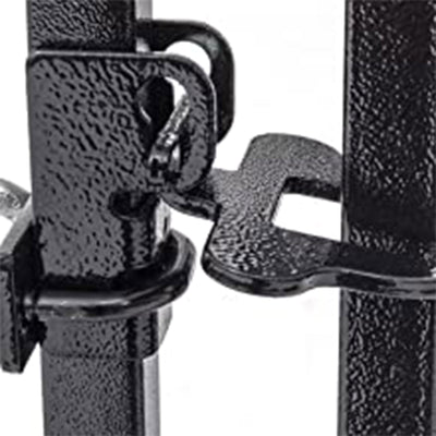 Lucky Dog Uptown Large Outdoor Covered Kennel Heavy Duty Dog Fence Pen (2 Pack) - VMInnovations