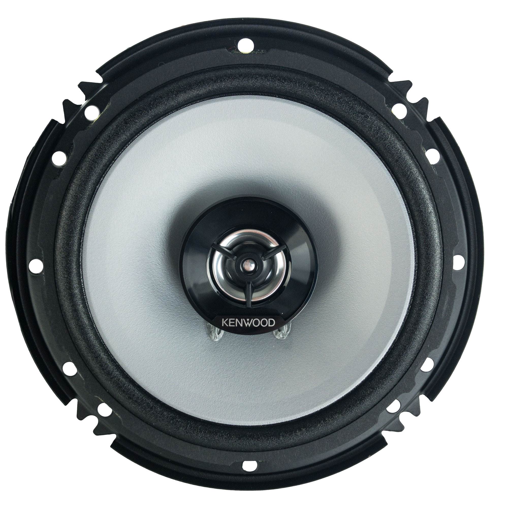 Kenwood KFC-1666S 300W 6.5-Inch Coaxial 2 Way Audio Speaker (1 Pair) (Open Box) - VMInnovations