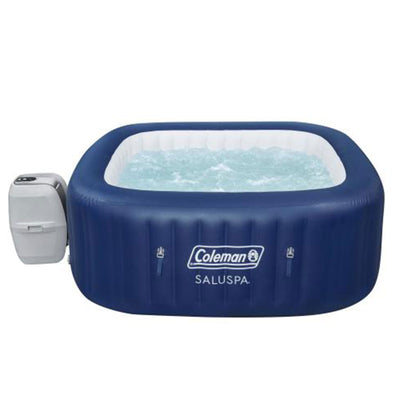 Coleman SaluSpa 4 Person Inflatable Hot Tub with PureSpa Seat (2 Pack) - VMInnovations