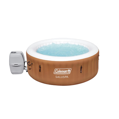 Coleman SaluSpa Miami Air Jet 4 Person Inflatable Hot Tub Spa w/ Pump(For Parts)