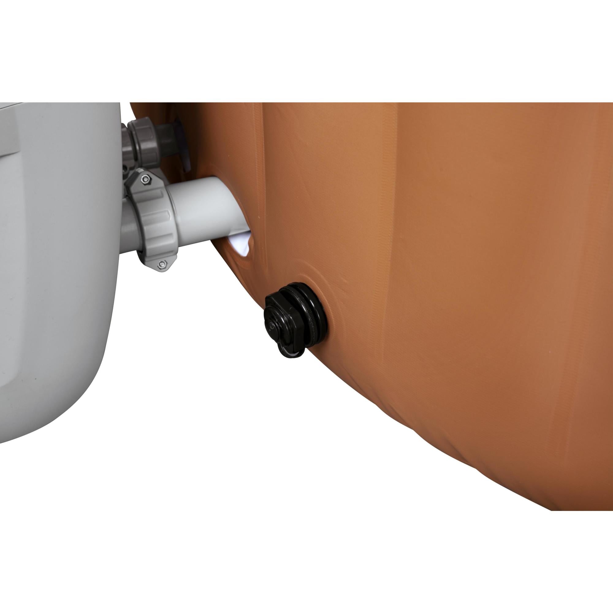Coleman SaluSpa Miami Air Jet 4 Person Inflatable Hot Tub Spa w/ Pump (Open Box) - VMInnovations