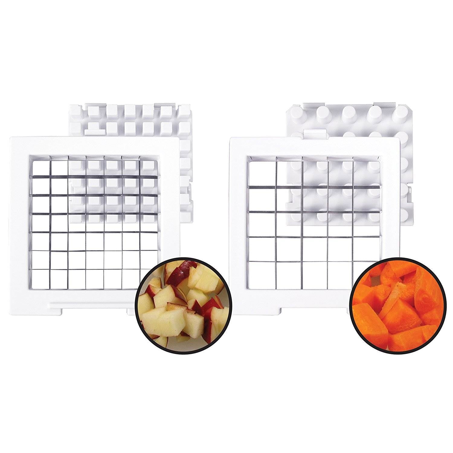 Weston Ratchet Style Home Kitchen French Fry Cutter & Fruits/Vegetable Dicer