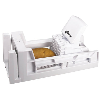 Weston Ratchet Style Home Kitchen French Fry Cutter & Fruits/Vegetable Dicer