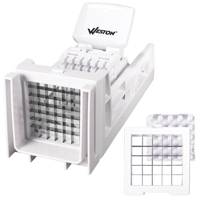 Weston Ratchet Style Home Kitchen French Fry Cutter & Fruits/Vegetable Dicer