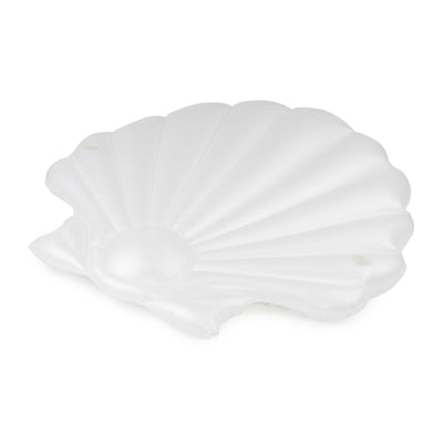 Swimline Giant Inflatable SeaShell Island Lounger Ride-On Pool Float (Open Box) - VMInnovations