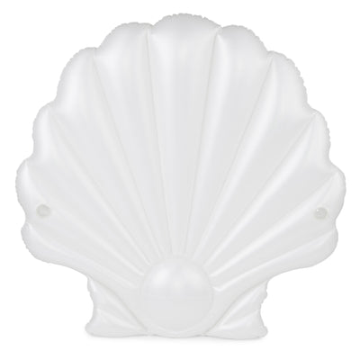 Swimline Giant Inflatable SeaShell Island Lounger Ride-On Pool Float (Open Box) - VMInnovations