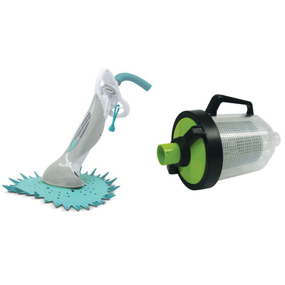 Kokido Zap Max Automatic Suction Swimming Pool Vacuum + Kokido Leaf Canister - VMInnovations