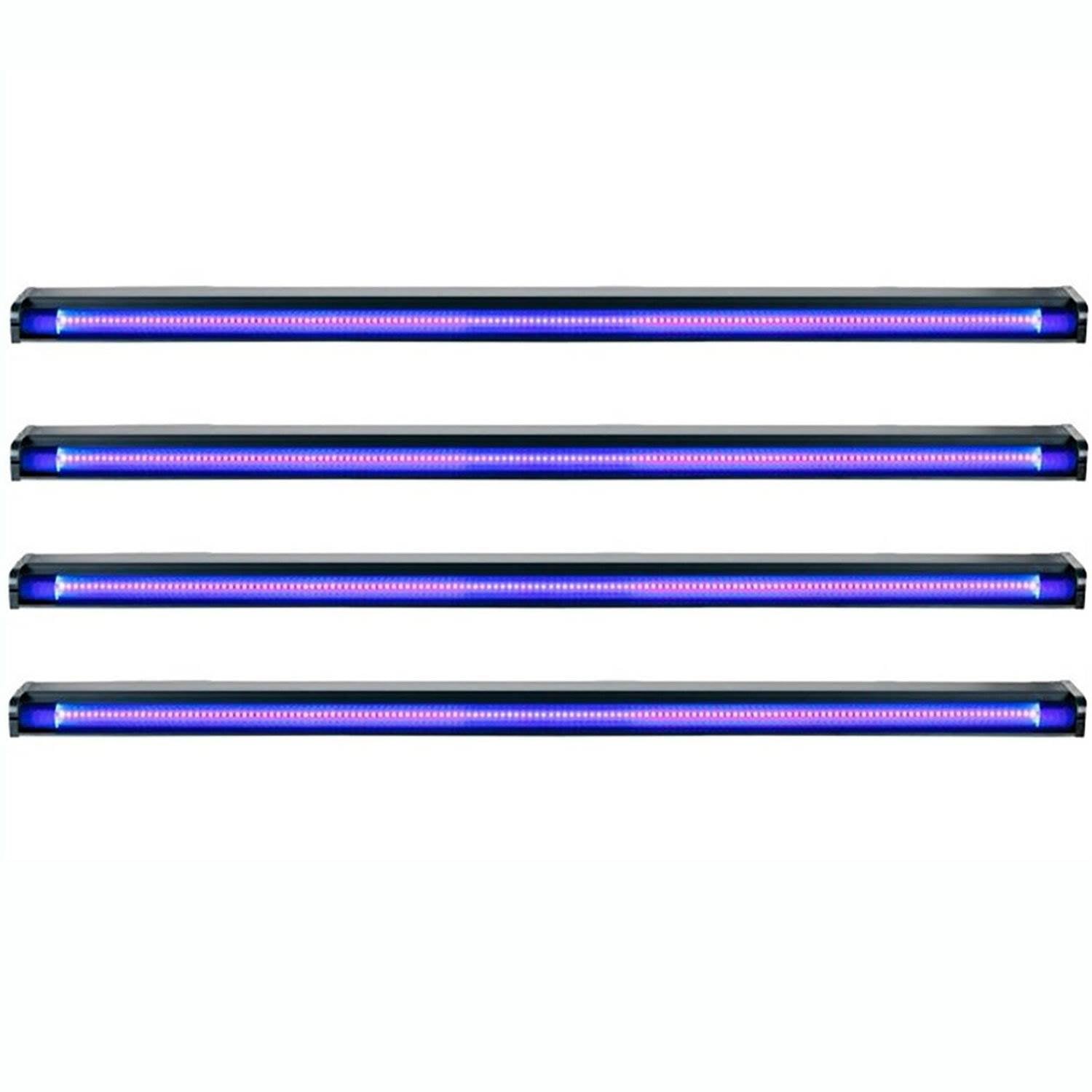 American DJ Startec 48" 20W Stage Party UV LED Black Light Strip Bar (4 Pack)
