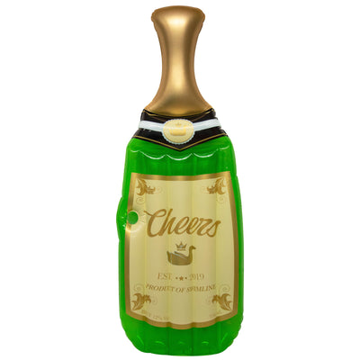 Swimline Cheers Bubbly Giant Inflatable Champagne Swimming Pool Float (Open Box) - VMInnovations