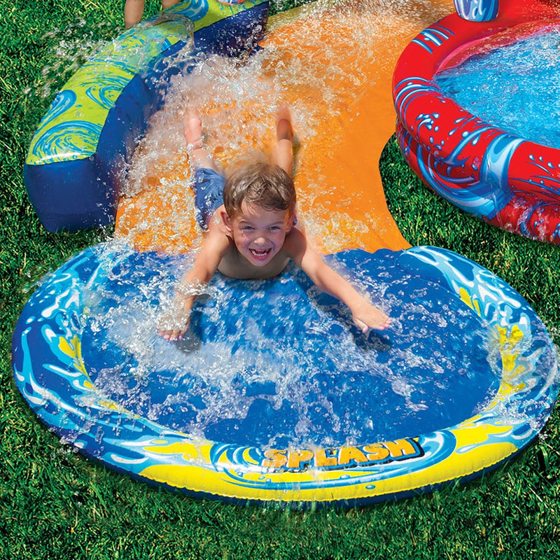 Banzai Battle Bop Pack Gloves & Bumpers and Cyclone Splash Park Inflatable Pool