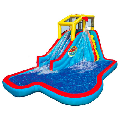 Banzai Slide N Soak Splash Park Inflatable Kids Water Park Center (For Parts) - VMInnovations