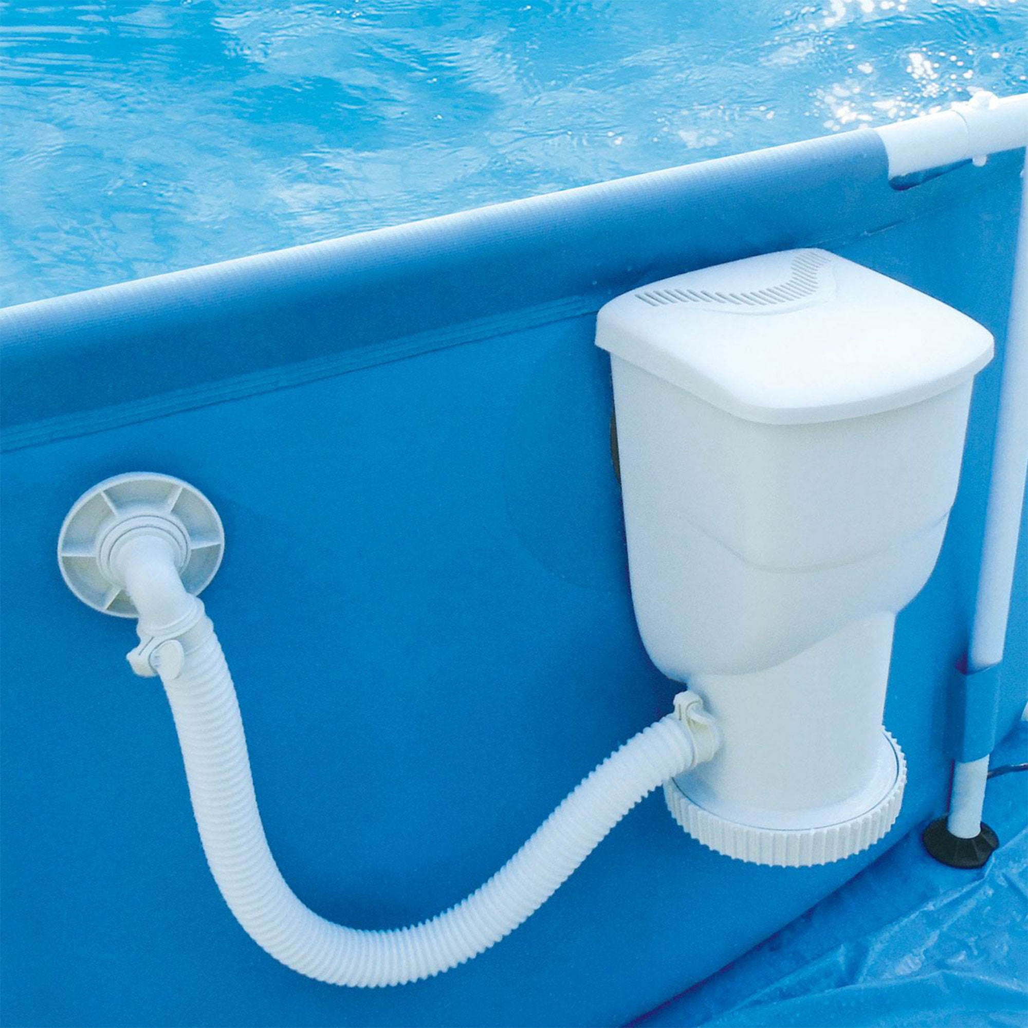 Summer Waves SkimmerPlus 600GPH Above Ground Pool 70W 1.25" Filter Pump(Damaged)