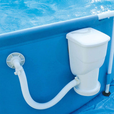 Summer Waves SkimmerPlus 600GPH Above Ground Pool 70W 1.25" Filter Pump(Damaged)
