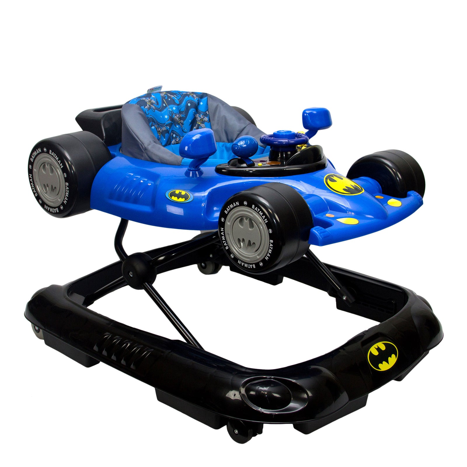 KidsEmbrace Batman Baby Activity Station Race Car Walker with Lights & Sounds - VMInnovations