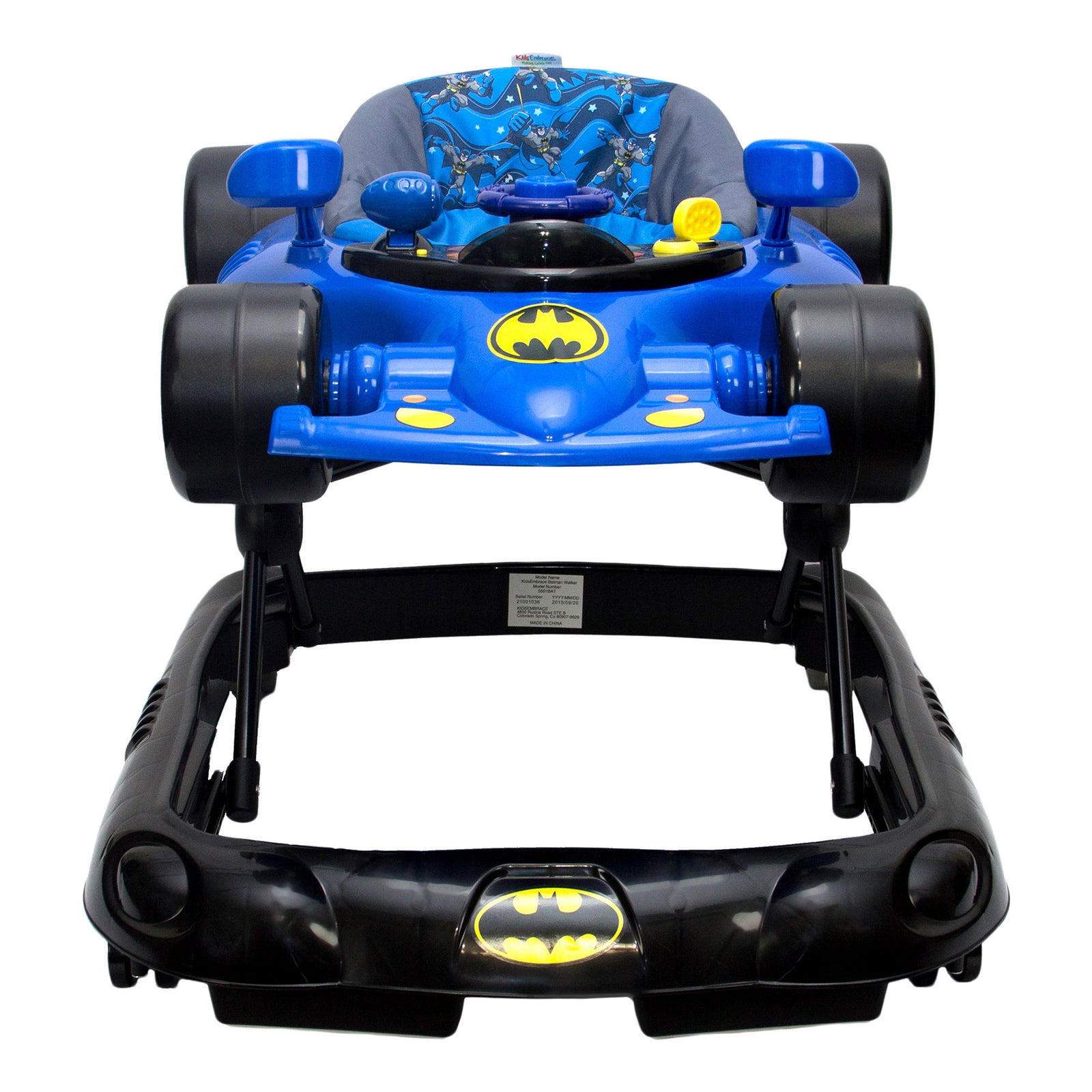 KidsEmbrace Batman Baby Activity Station Race Car Walker with Lights & Sounds - VMInnovations