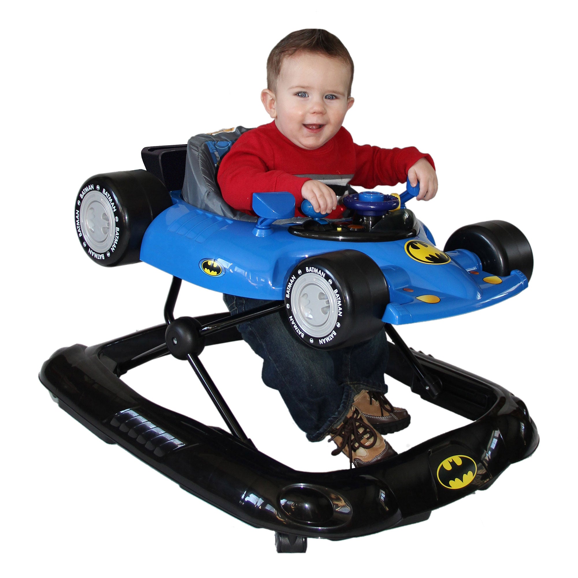 Kids Embrace Batman Baby Activity Station Race Car Walker (Open Box) - VMInnovations
