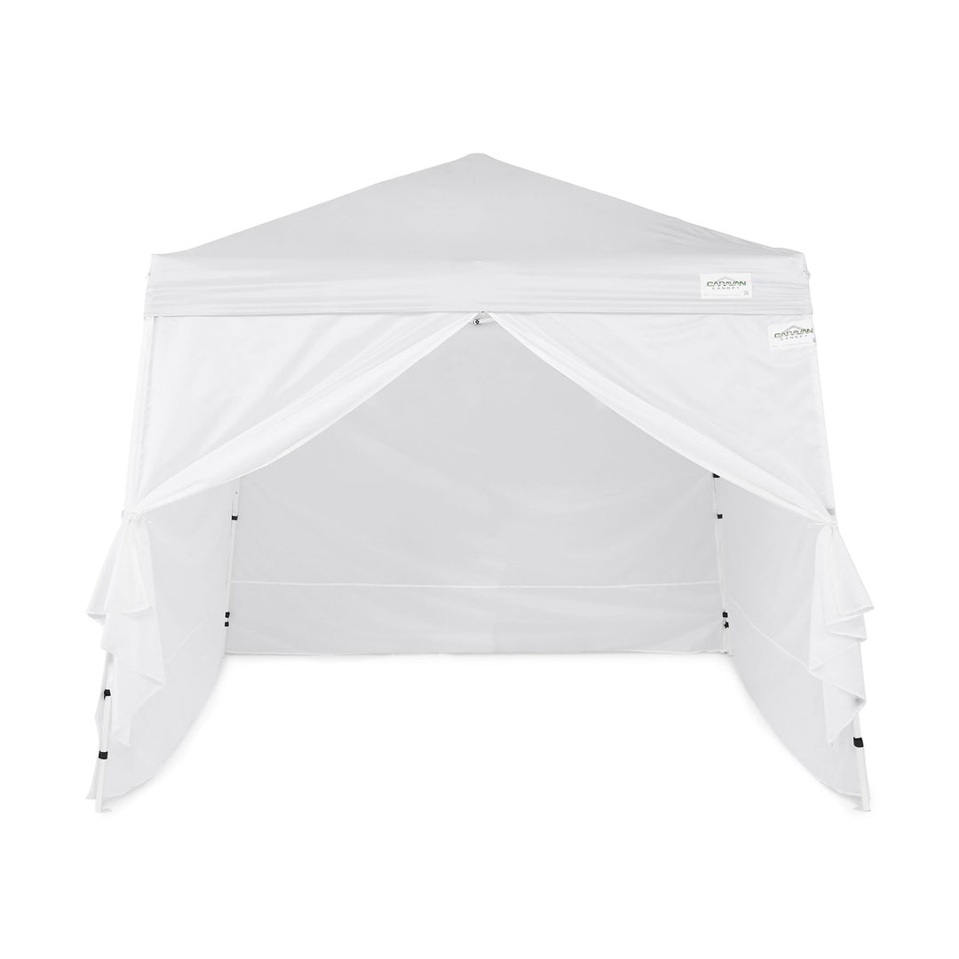 Caravan Canopy 10"x10"Tent Sidewalls for Canopy, White(Sidewalls Only)(Open Box) - VMInnovations