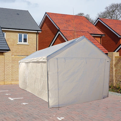 Caravan Canopy Domain Car Port 6 Leg Sidewalls w/o Frame/Roof (Open Box)(8 Pack) - VMInnovations