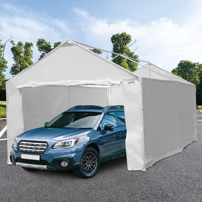 Caravan Canopy Car Port Tent Sidewalls w/ Straps (Sidewalls Only) (For Parts)