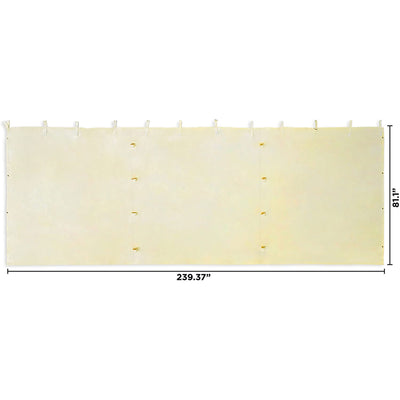 Caravan Canopy Domain Car Port 8 Leg Sidewalls, Not Including Frame/Roof (Used) - VMInnovations