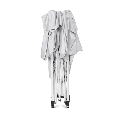 Caravan Canopy V Series 2 10' x 10' Entry Level Angled Leg Canopy, White (Used) - VMInnovations