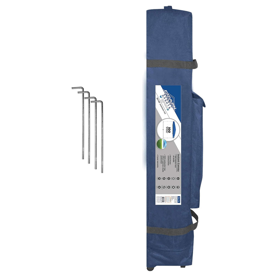 Caravan Canopy V Series 2 Pro 10x10 Entry Level Straight Leg Canopy (Open Box)