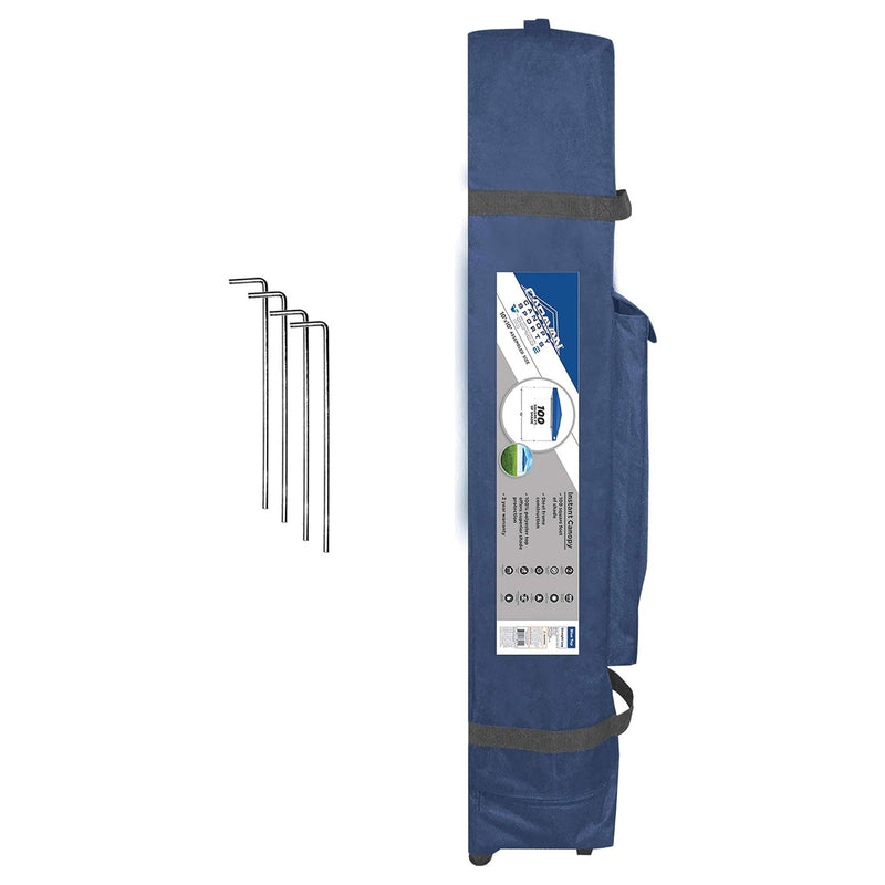 Caravan Canopy V Series 2 Pro 10x10 Entry Level Straight Leg Canopy (Open Box)