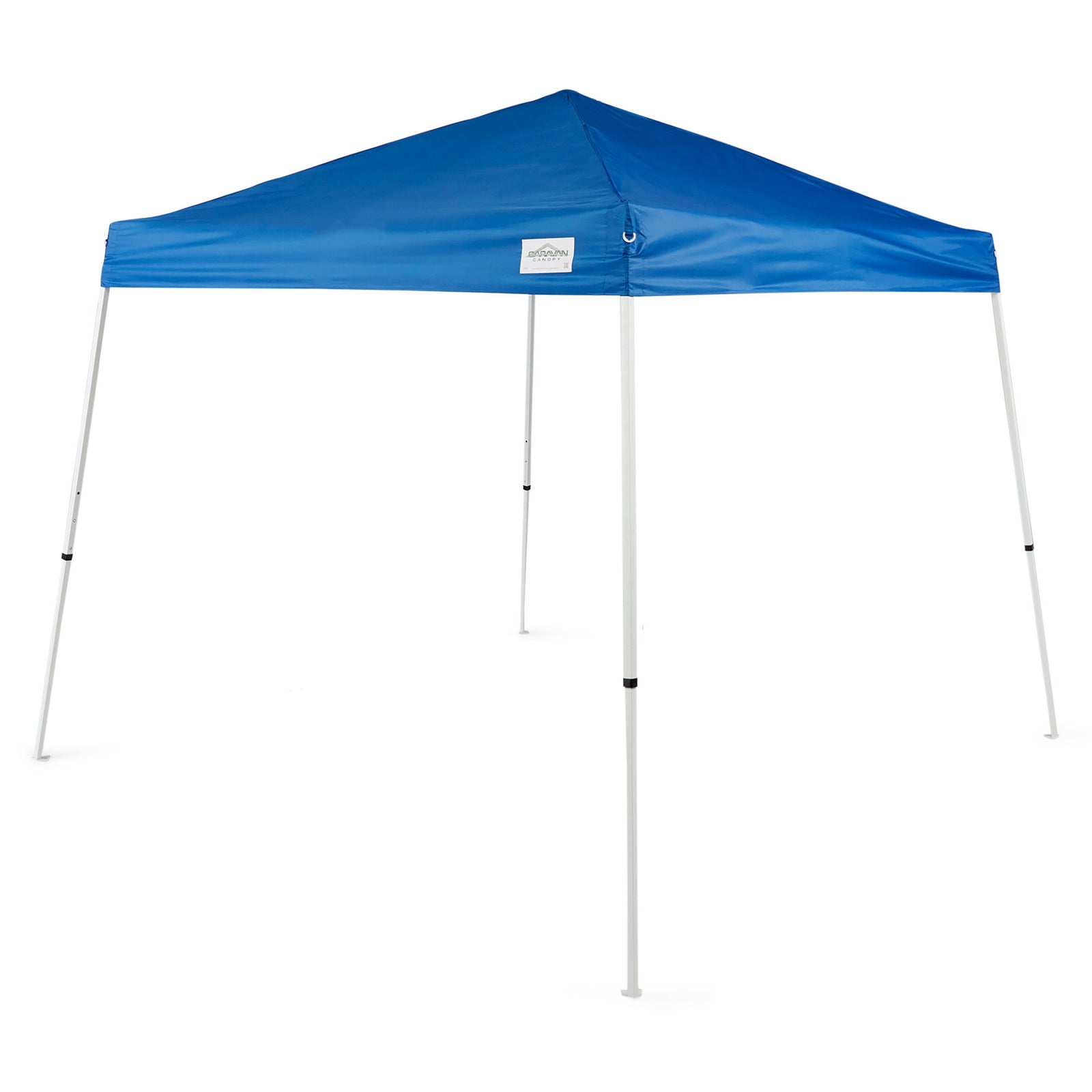 Caravan Series 2 Canopy V 12' x 12' Angled Leg Instant Canopy, Blue (Open Box) - VMInnovations