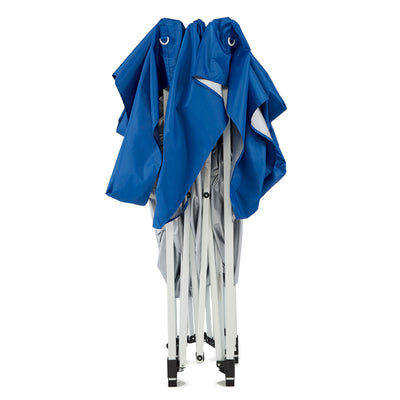 Caravan Series 2 Canopy V 12' x 12' Angled Leg Instant Canopy, Blue (Open Box) - VMInnovations