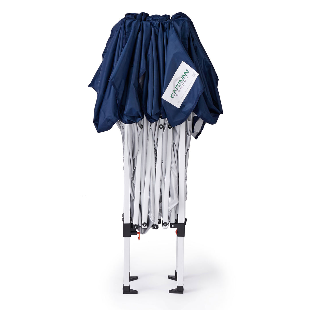 Caravan Canopy M Series Pro 2 12 x 12 Foot Straight Leg Canopy, Blue (Open Box)